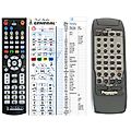 PANASONIC EUR642182 - remote control - replacement