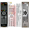 LG 6710CDAM03A - remote control, replacement