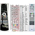 LG 6710T00017V, AKB30588001 - remote control, replacement