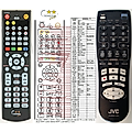 JVC HR-J672 - remote control, replacement