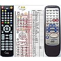 JVC RM-SXMV55U - remote control, replacement