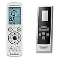 DELONGHI PAC N90 Eco, PAC CN93 ECO,  PAC AN98ECO, PACN270GN Pinguino - 
luxurious backlit 
remote control