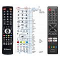 SHARP SHW/RMC/0137N - 
replacement remote control
