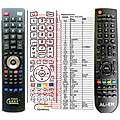 AMIKO SHD-8900 ALIEN, ALIEN2 - remote control, replacement