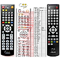 ASUS BDS-700 - remote control, replacement