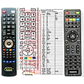 CHANGHONG LED40YC1700UA, LED50YC2000UA - remote control, replacement