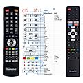 SHARP 40FG2EA, 32FG4E -
compatible General-branded remote control