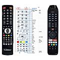 EDENWOOD RC43140, ED43EA06UHD, ED50E00UHD, ED55A07UHD, ED65A08UHD, ED65EA07UHD -
compatible General-branded remote control