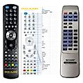 SHARP 92L31X000XX010, 92L29X000XX060 -
compatible General-branded remote control