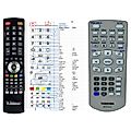 TOSHIBA MEDR16UX -
compatible General-branded remote control
