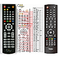 XORO HRT-7510 - remote control, replacement