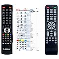 SANSUI RCS00001  - 

compatible General-branded remote control