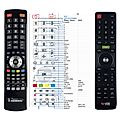 VOX UHD43ADS668S -
compatible General-branded remote control
