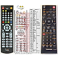 TOSHIBA SE-R0235 - remote control, replacement