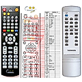 THOMSON AM1200 - remote control, replacement