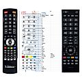 TOSHIBA CT-90386 -
compatible General-branded remote control