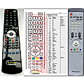 PIONEER AXD1491 - remote control, replacement