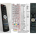 PIONEER AXD1562, AXD1563, AXD1564 - remote control, replacement