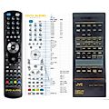 JVC RM-SE5 - 

compatible General-branded remote control
