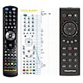 TELESTAR IR50 -
compatible General-branded remote control