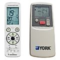 YORK GRYLC2A -
luxurious backlit
remote control