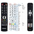 HISENSE HTR-U32G -
compatible General-branded remote control