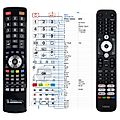 HAIER 70063390, H43S80FUX, H43K85FUX, H50K85FUX, H55K85FUX -
compatible General-branded remote control