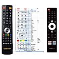 METZ 43MQF7500Z -
compatible General-branded remote control
