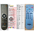 TESLA L-3706A - remote control, replacement