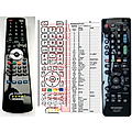 SHARP 9JD076B0RV011 - remote control - replacement