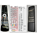 SHARP RRMCG0033AWSA - remote control, replacement
