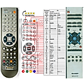 SHARP RRMCG0043SJSA - remote control, replacement