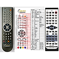 SHARP RRMCG0409AWSA - remote control, replacement