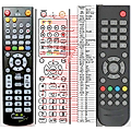 SENCOR SDB-1011T - remote control, replacement