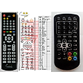 MASCOM DVP7110T, DVP9110T - remote control - replacement