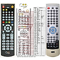 SEG DVRC-735 - remote control, replacement