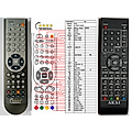 AKAI AX-2601WHD - remote control, replacement