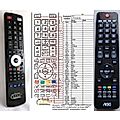 AOC LC32K0D3D - remote control, replacement