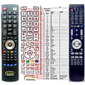 DMTECH RL06-AR002C, RL06-AR002D - remote control, replacement