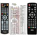 ECG DVB-T150, DVB-T250, DVB-T450 - remote control - replacement
