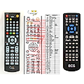 ECG DVD player - remote control, replacement