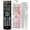 HANSEATIC DVD-AVCR 65S - remote control, replacement