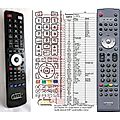 HITACHI CLE-978 - remote control - replacement