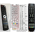 LOGIK BT-0500A-CHG - remote control, replacement