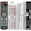 MEDION MD83500 - remote control, replacement