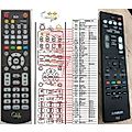 YAMAHA RAV552 - remote control, duplicate