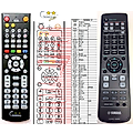 YAMAHA CDR5, WE88550 - remote control, replacement