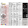 YAMAHA WS40850 - remote control, replacement