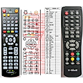 X-SITE XS-DVBT-21USB V2 - remote control, replacement