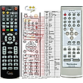 TECHNICS RAK-EHA18WH, RAK-EHA29WH - remote control, duplicate